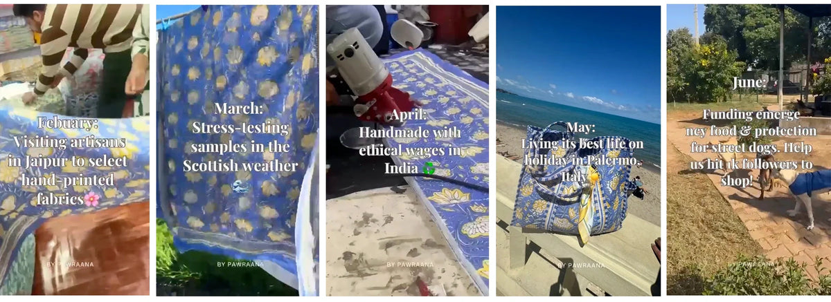 The Diary of a Pawraana Bag: From a Jaipur Fabric House to the Palermo Coast