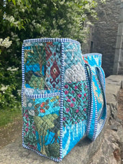 Bags & Travel – Hand-Printed Recycled Cotton Tote Bag (Artisans Archive)