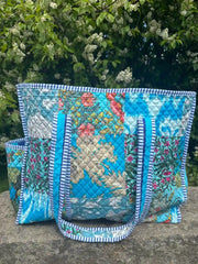Bags & Travel – Hand-Printed Recycled Cotton Tote Bag (Artisans Archive)