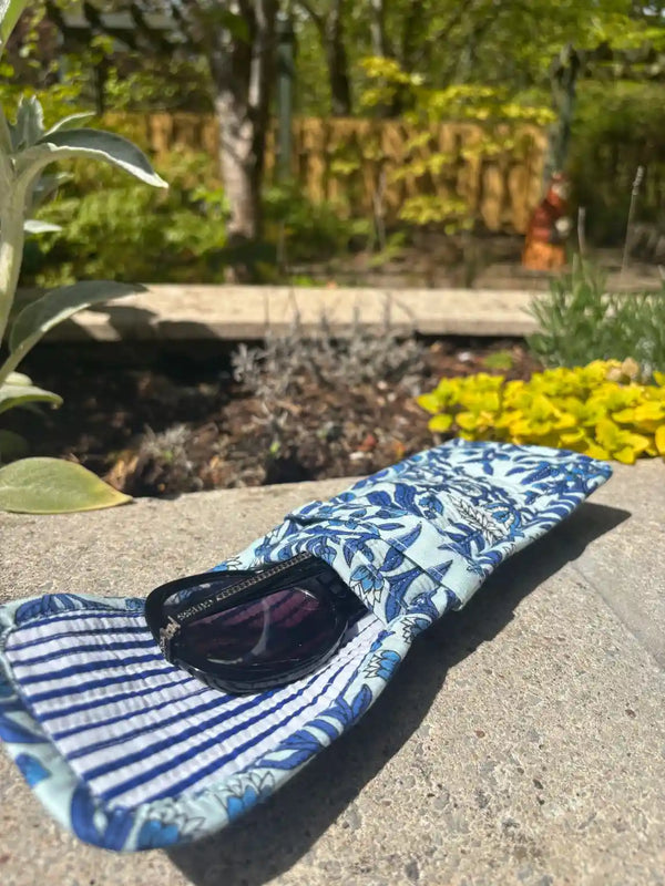 Sunglasses Case (Jodhpur Sky)