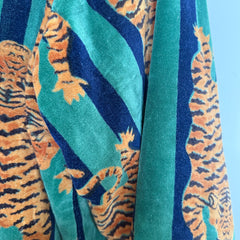 The Velvet Edit – Hand-Printed Recycled Cotton Coats (Midnight Malabar)