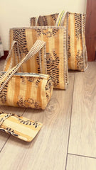 Sunglasses Case (Saffron Stripe)
