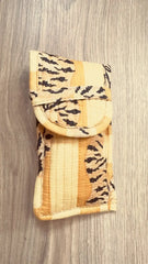Sunglasses Case (Saffron Stripe)